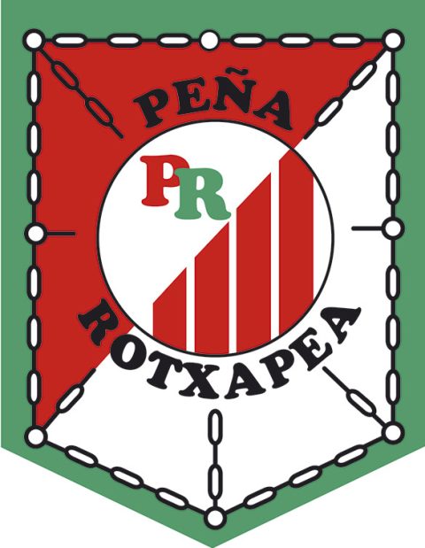 Escudo de la peña Alegría de la Rotxapea